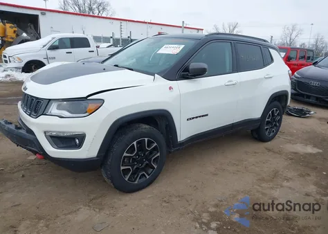 2021 Jeep Compass Trailhawk 4X4 из США, поврежденный, VIN 3C4NJDDB9MT579505
